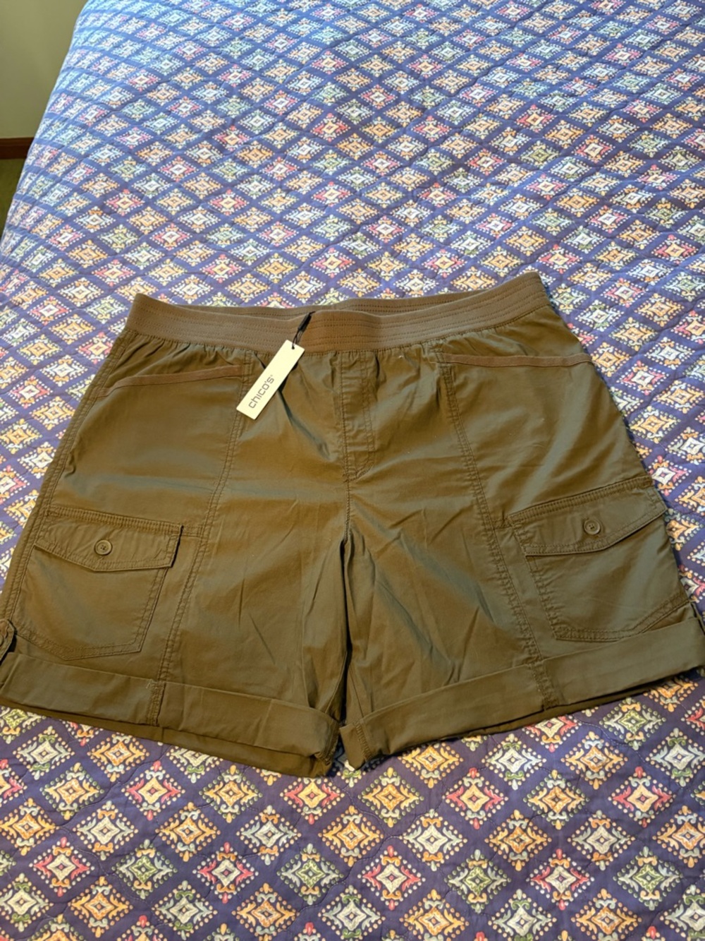 Chicos Pull On Shorts NWT
